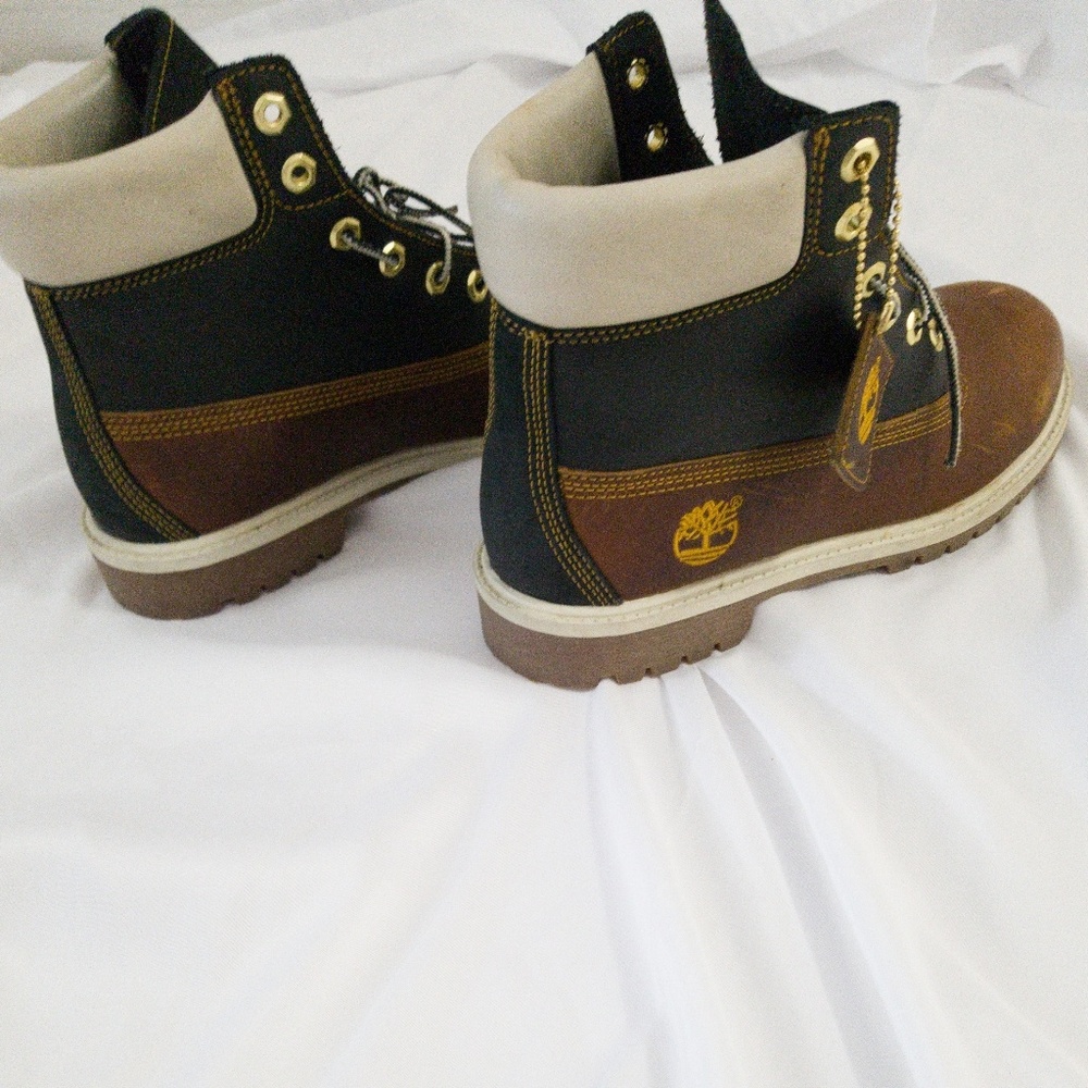 Boys customized Timberland boots